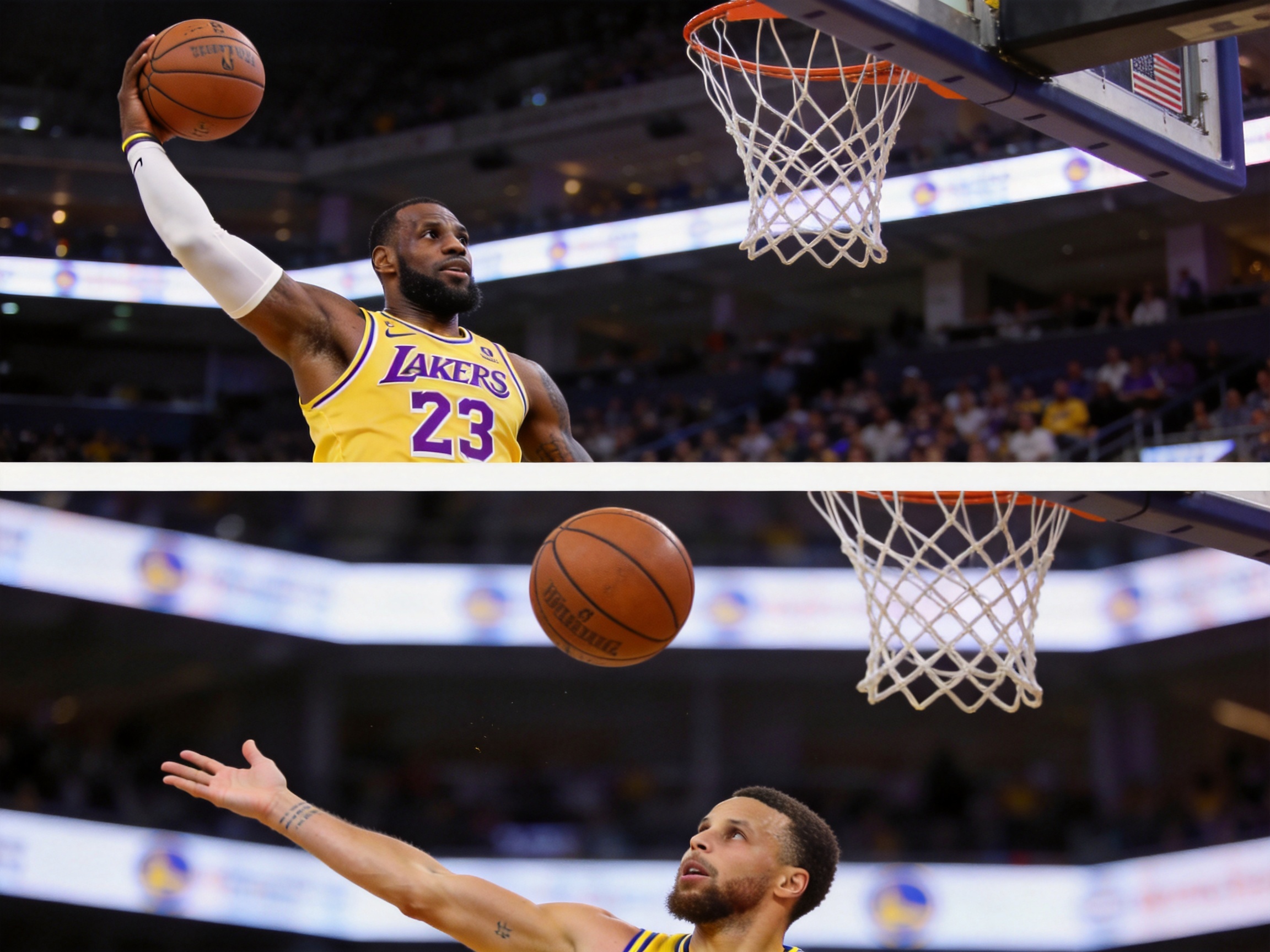 星空体育集锦：NBA季后赛湖人vs勇士精彩瞬间